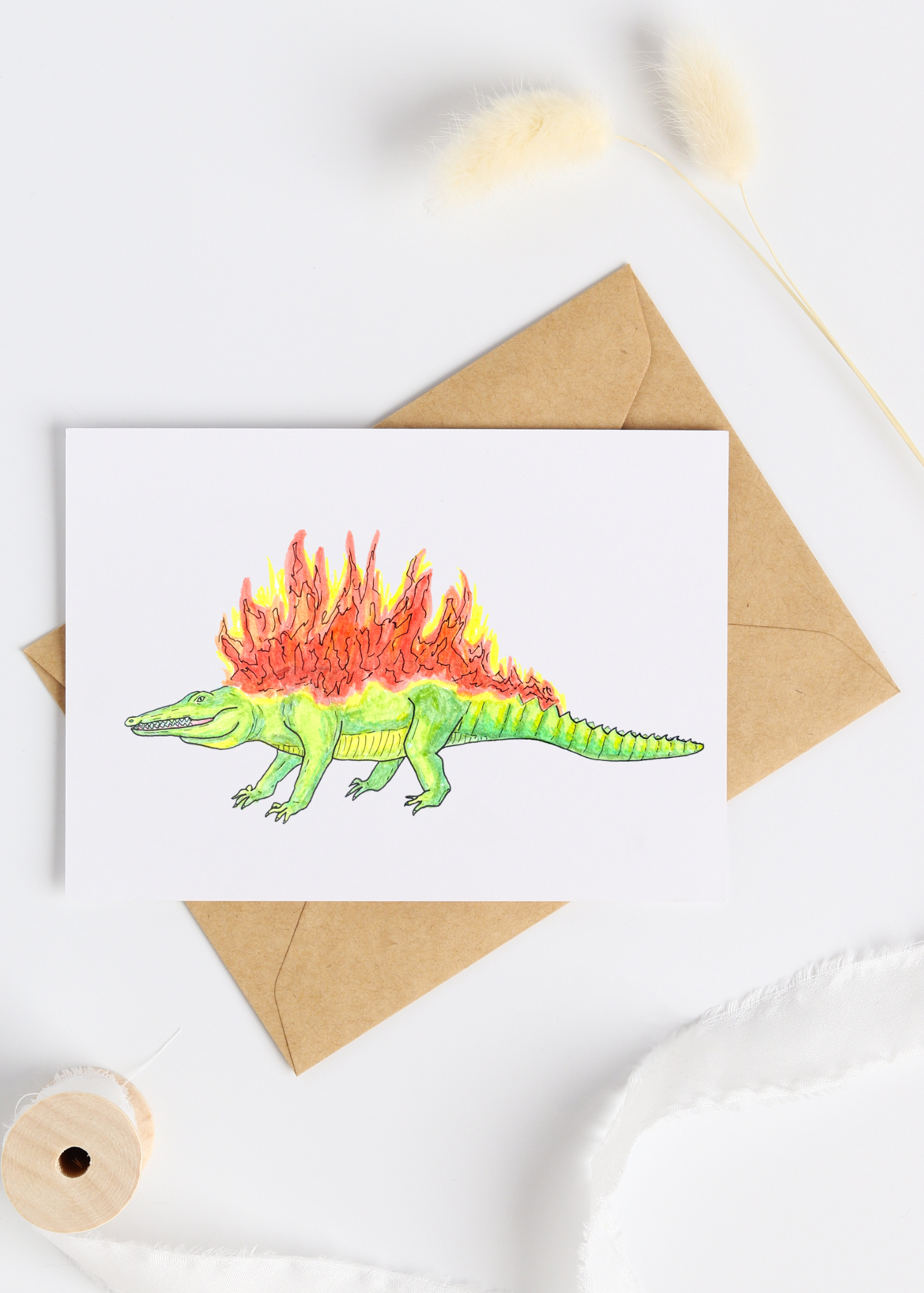 Flaming Alligator
