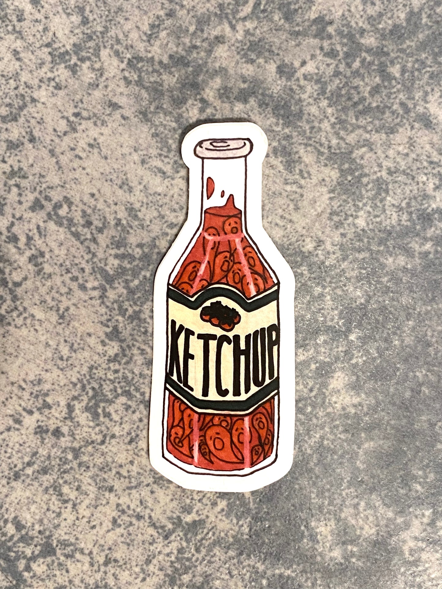 Tomato Ghosts Sticker